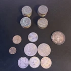 1964 JFK Silver Coin And 1957 Franklin Half Dollar Other Miscellaneous Coins Lot