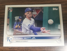 BOBBY WITT, JR 2022 TOPPS UPDATE CARD #US-187 ROYALS (ROOKIE DEBUT 4/7/2022)