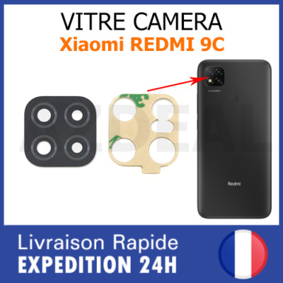 10pcs Vitre Lentille Camera Appareil Photo Arrière Pour Xiaomi