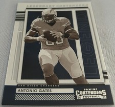 2021 Panini Contenders Football Antonio Gates San Diego Chargers Legendary