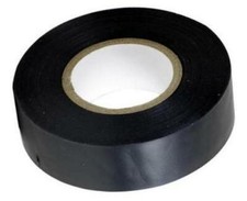 10 Rolls Vinyl Electrical Tape Black 60' x 3/4" UL Listed, 10 Pack 