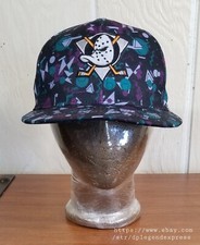 NHL Anaheim Mighty DUCKS Hockey Hat Cap Bodhi Leaf Coffee Traders Retro Logo
