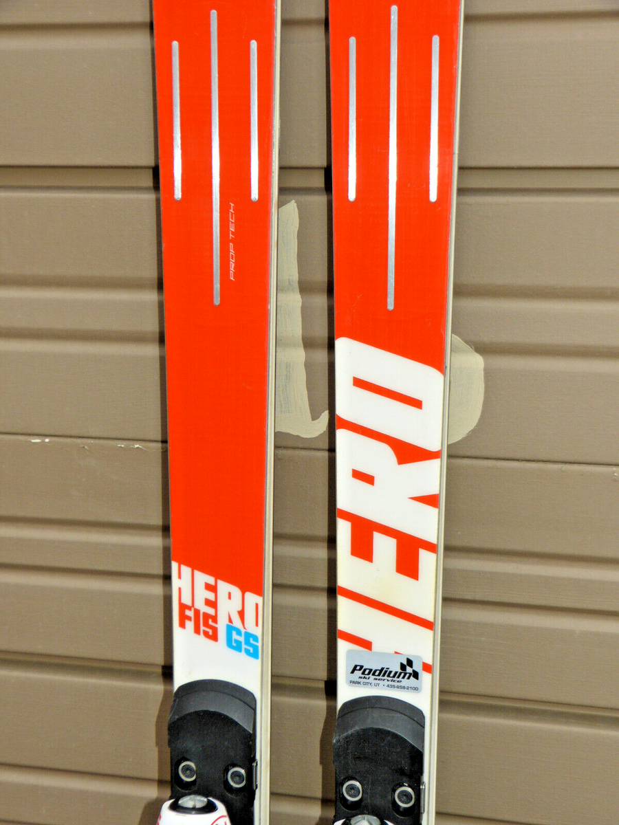 🔥 Rossignol HERO F-30 GS FIS 188cm Racing SKIS w/ Rossi Hero 150