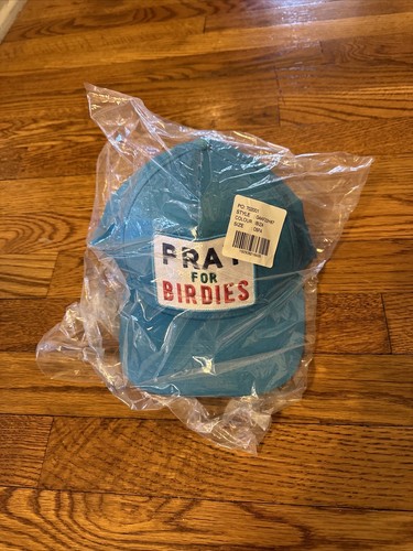 GFore Hat Golf Blue Adjustable Snapback Pray For Birdies G/Fore Nylon ...