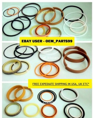 Komatsu PC130 7K - Arm Crowd Stick Cylinder Seal Kit (Part No. 707-99-44340)