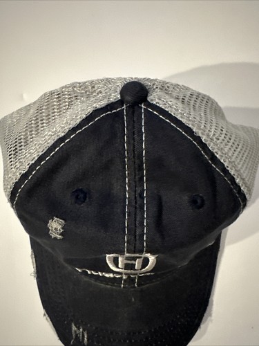Cappello berretto Husqvarna Trucker blu grigio invecchiato logo grigio snapback - Foto 4 di 7