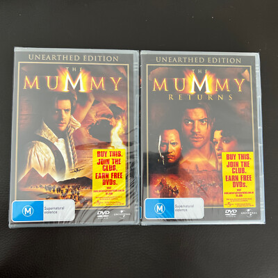 The Mummy & the Mummy returns - Unearthed Edition; Region 4 | eBay ...