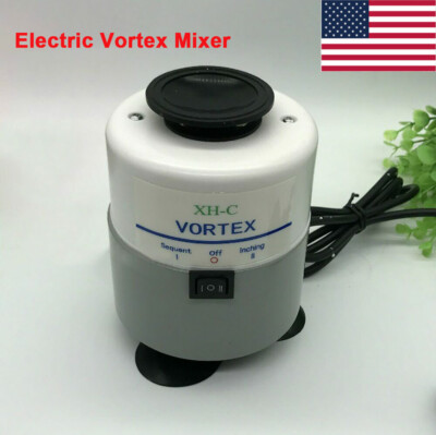 Vortex Oscillator Electric Vortex Mixer Lab Test Tube Powder Mixer 220V XH-C NEW