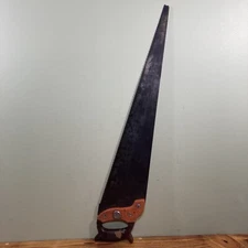 Vintage DISSTON USA Hand Saw Tenite Handle 24” Blade
