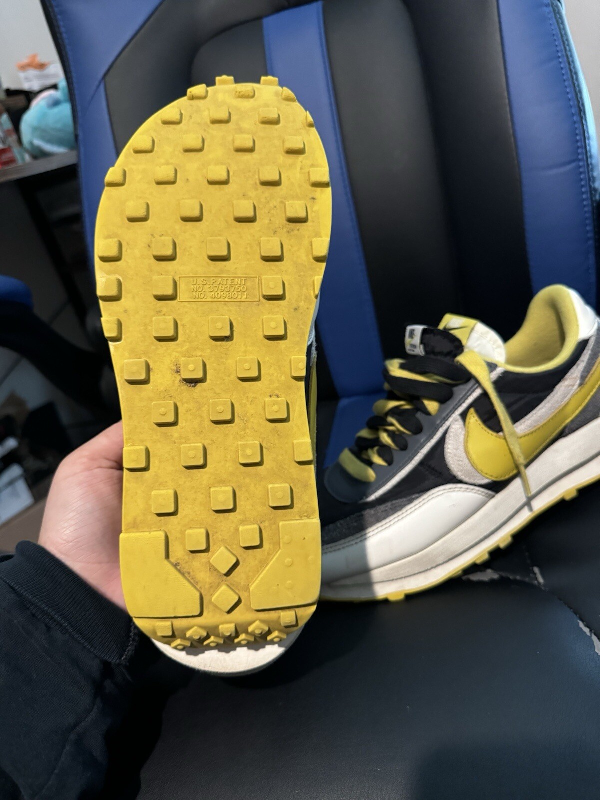 SACAI X NIKE Taglia 10 Nike sacai x Undercover x LDWaffle limone brillante