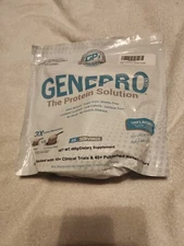 Genepro Protein Solution Sugar Free Gluten Free 45 Serving 495g 11/24 Unflavored