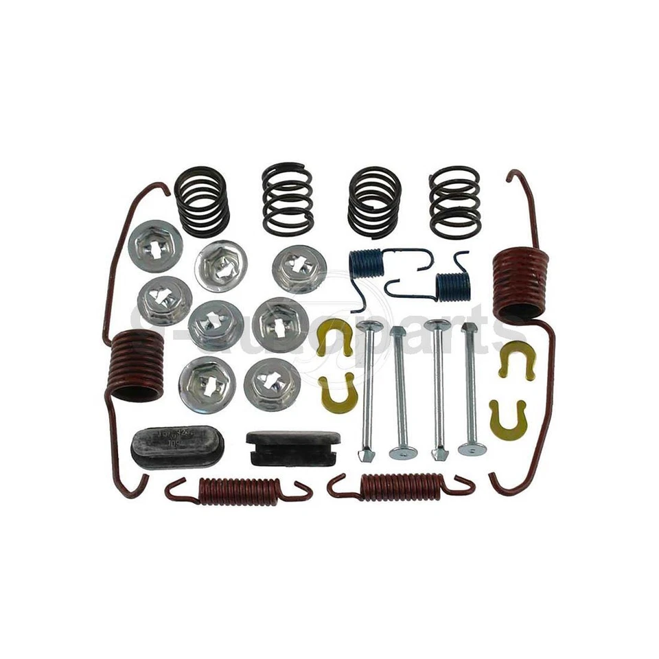Kit de tambores y zapatas de freno trasero y herrajes para Toyota Corolla 1984 1985 1986 1987 Foto 3 de 4