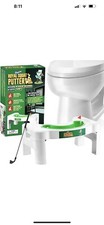 Royal Squat Putter - Toilet Golf Bathroom Game Set - Squatting Toilet Stool - Fo
