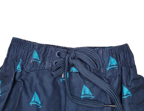 Kanu Surf Boys Boat Print Navy Blue Tank Short Size 2T Brand New - Picture 4 of 11