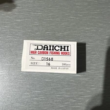 Daiichi 1560 Size 16 Hooks (100 Pack)