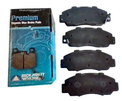 Disc Brake Pad Set Front Premium Organic BECK/ARNLEY 082-1442