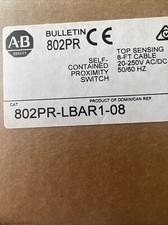 ALLEN BRADLEY PROXIMITY SWITCH 802PR-LBAR1-08E 
