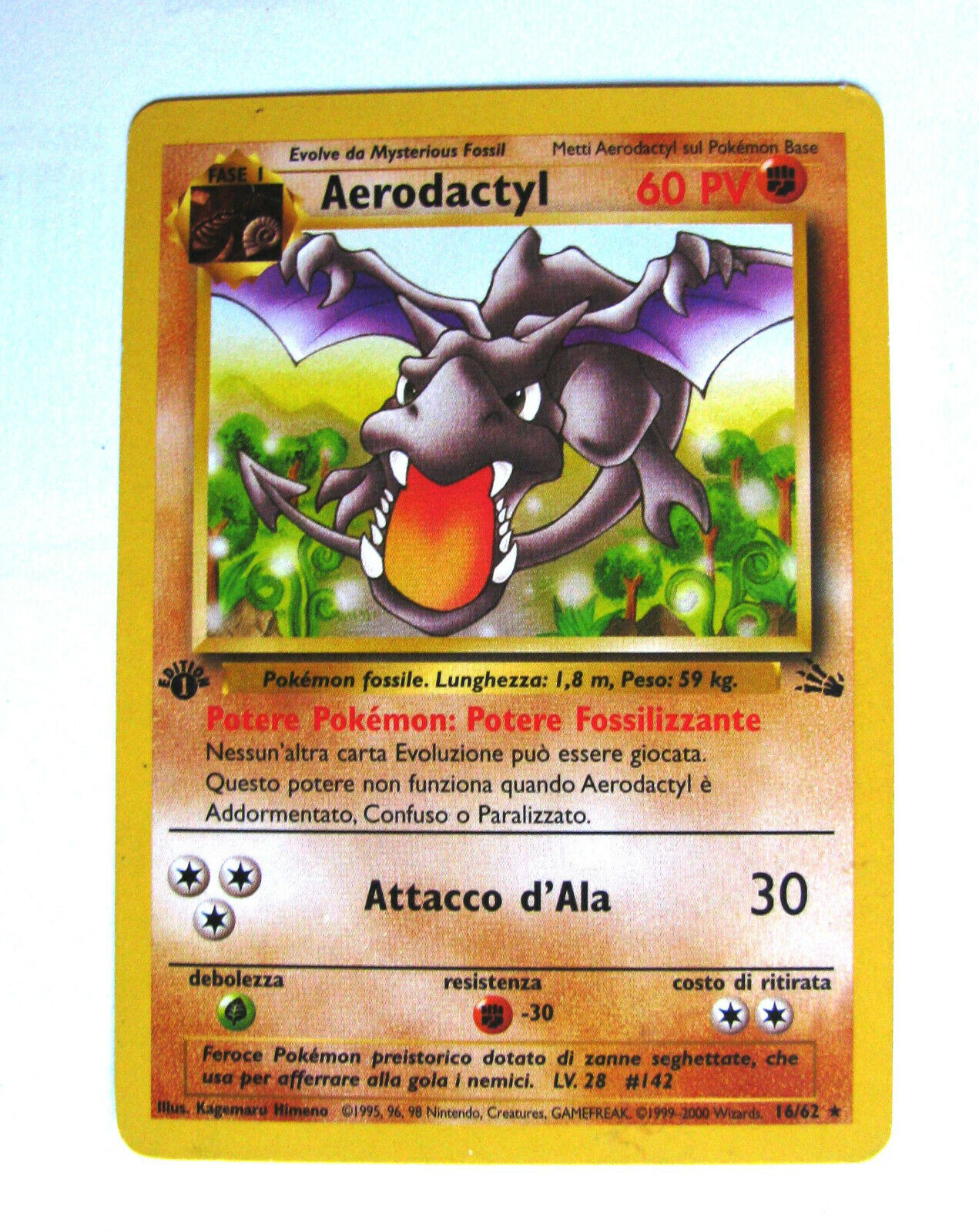 aerodactyl carta Pokemon - Collezionismo In vendita a Bergamo