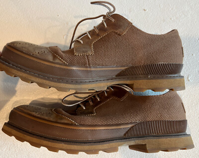 Mens Sorel Madson Lace Wingtip Shoes Chipmunk Nutmeg Size  display picture 3