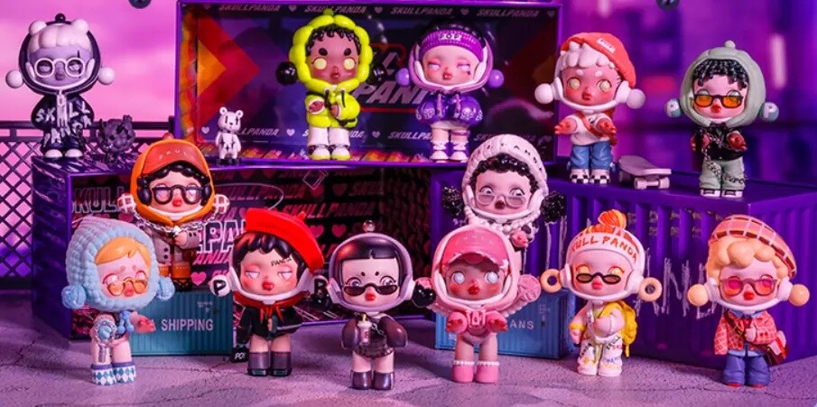 SF・ファンタジー・ホラー skullpanda hypepanda Skullpanda Hypepanda Series Fashion Blind Box Confirmed
