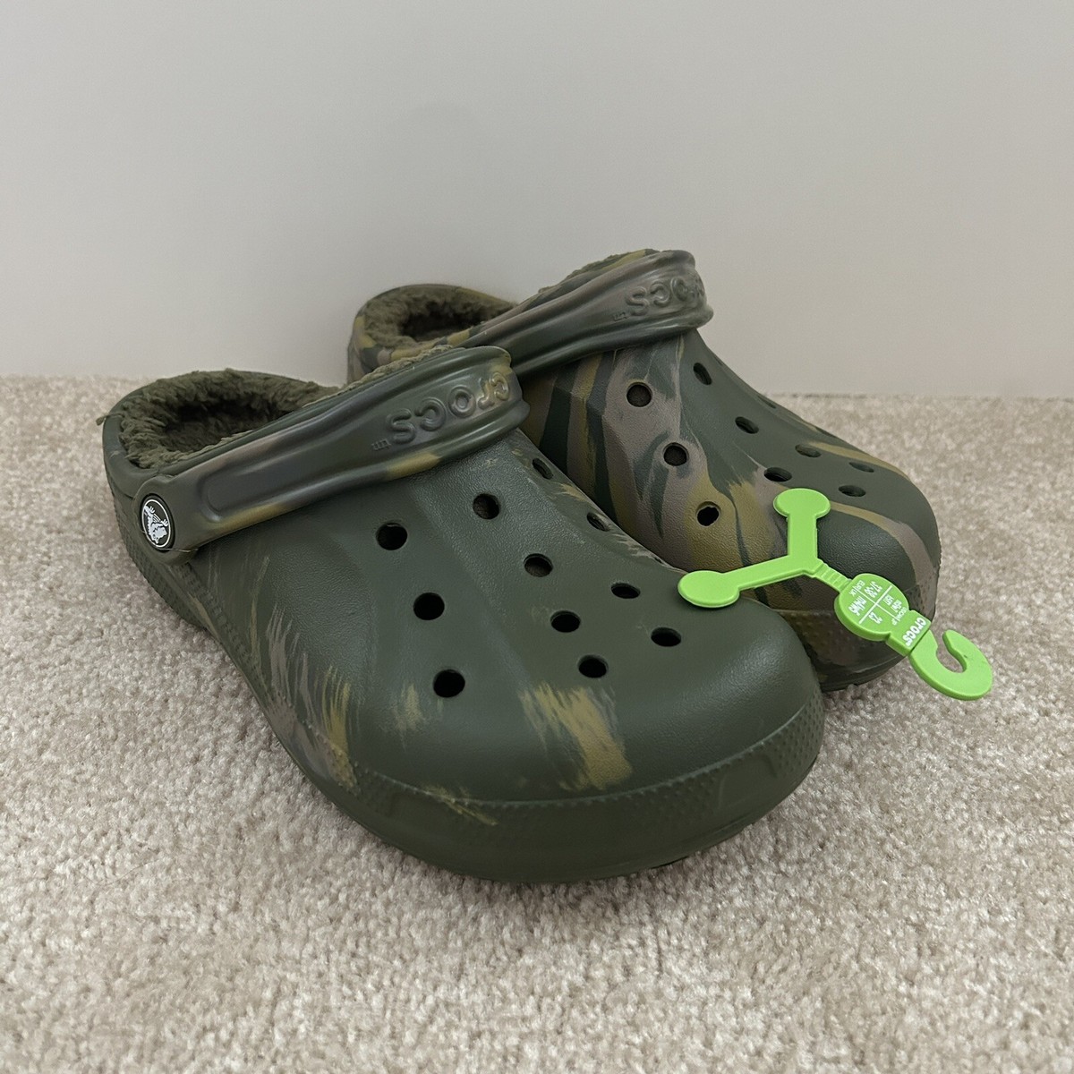 Mens Crocs Army Green Crocs Crocband Clog Army Green Mens Women 11