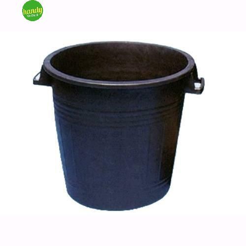 Bidone Sovrapponibile Sss In PEHD Da 75 Litri – Colore Neutro Bianco Con Manici Integrati - 3