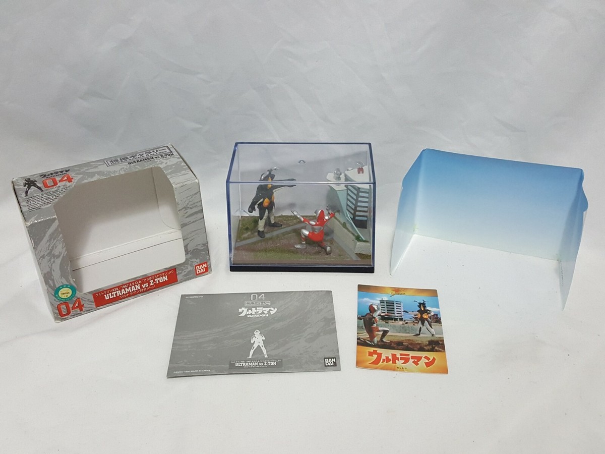 Ultraman vs. Z-Ton Bandai Ultra Scene Gallery 04 Diorama 1998