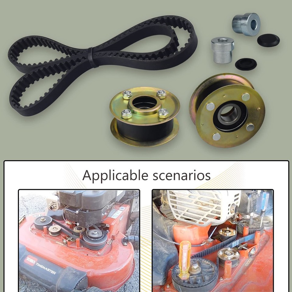 Toro Zero Turn Mower Parts Idler Pulley 120-3335 Mower Belt Kit