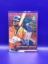 2022 Donruss Optic Yordan Alvarez Diamond Kings Pink Velocity Prizm #005/249