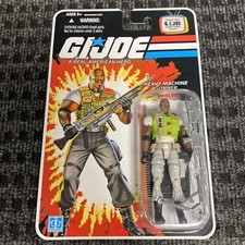 Hasbro GI Joe 25th Anniversary Cartoon Series Heavy Machine Gunner Roadblock MOC