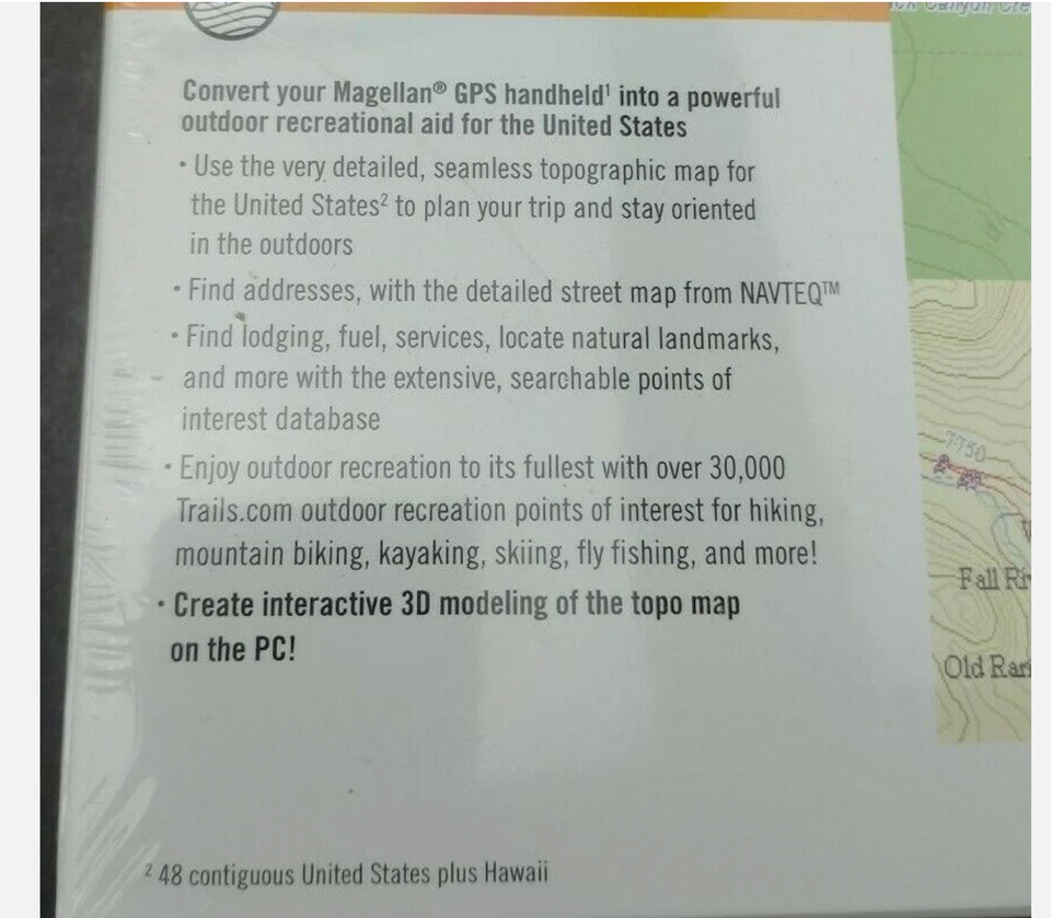 Magellan MapSend Topo 3D Software, 980611-09 Usa Version 1 - Image 4 of 4