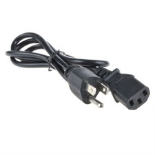 3-Prong AC Power Cord Cable for Dell Optiplex Inspiron XPS Desktop PC Computers