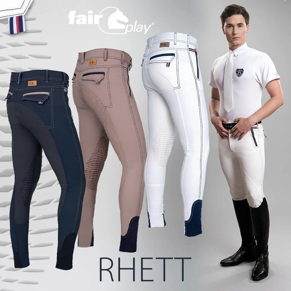 Les hommes de fées culottes Rhett genou blanc jambe de finition élastique  - Photo 1/1