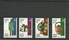 CAYMAN ISLANDS SG1345-1348 25TH ANNIV OF CAYMANS MUSEUM 2015 MNH
