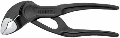 Knipex Mini 4'' Cobra Water Pump Pliers 1/8'' Thin Jaw Width 1'' Capacity 8700100