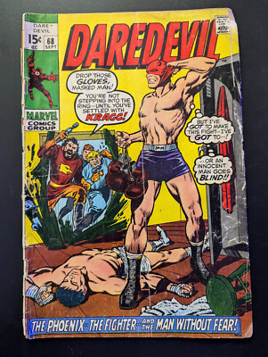 Daredevil #68, Marvel Comics, 1970.