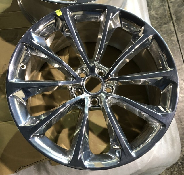 Set 4 20x9 Chrysler 300 SRT Polished Wheels Rims Tires Factory OEM
