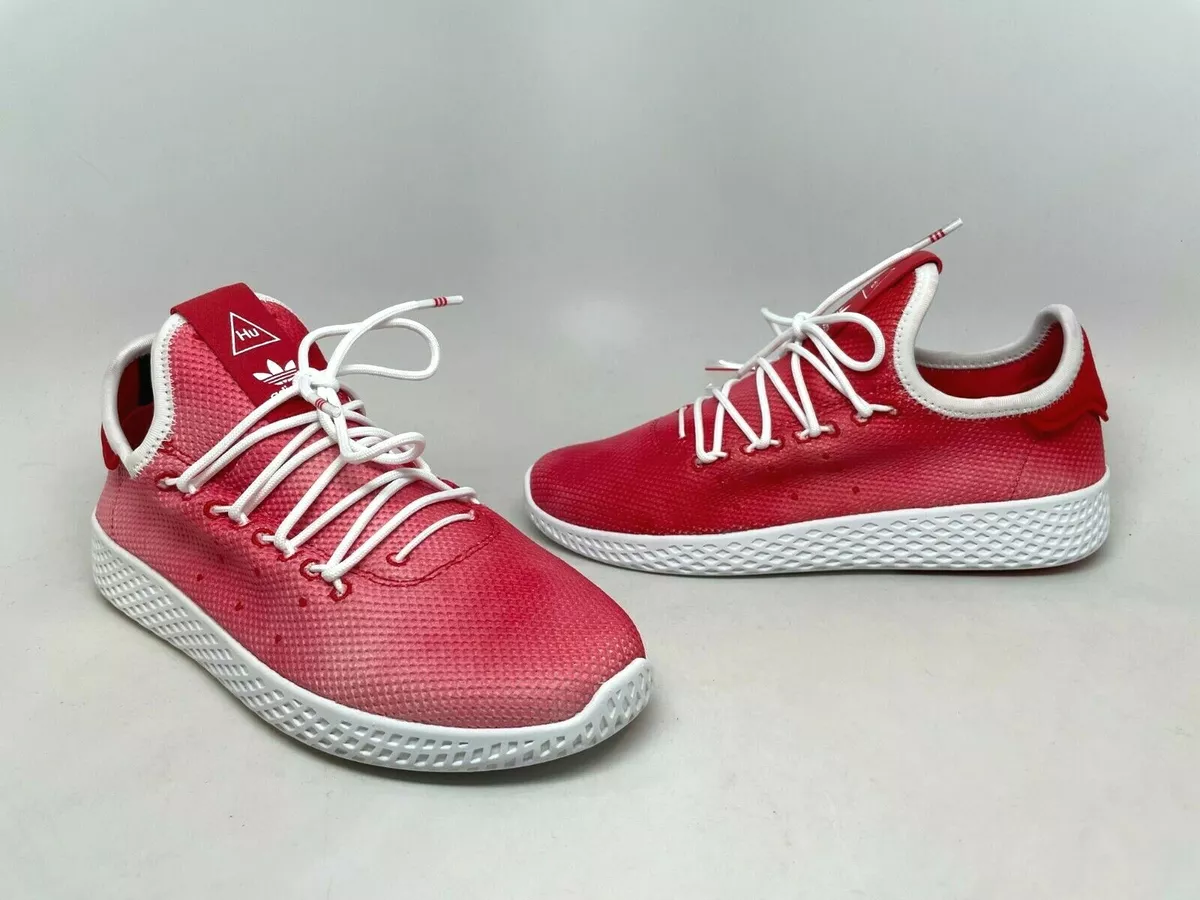 New Adidas Youth Originals PW Tennis HU PS Shoes BB6838 Red