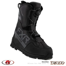 NEW FXR X-Cross Pro BOA Snowmobile Boot Black ops size 9 11 12 14
