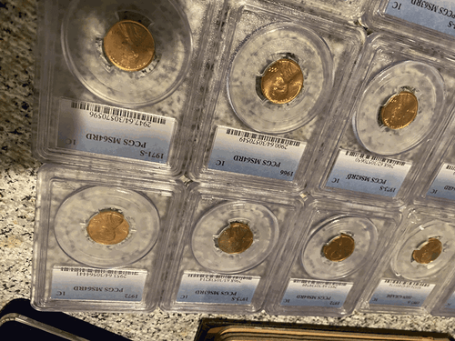 Dansco Album w 105 Lincoln Cents 1900's + 16ea PCGS graded Pennies + more! - Picture 16 of 19