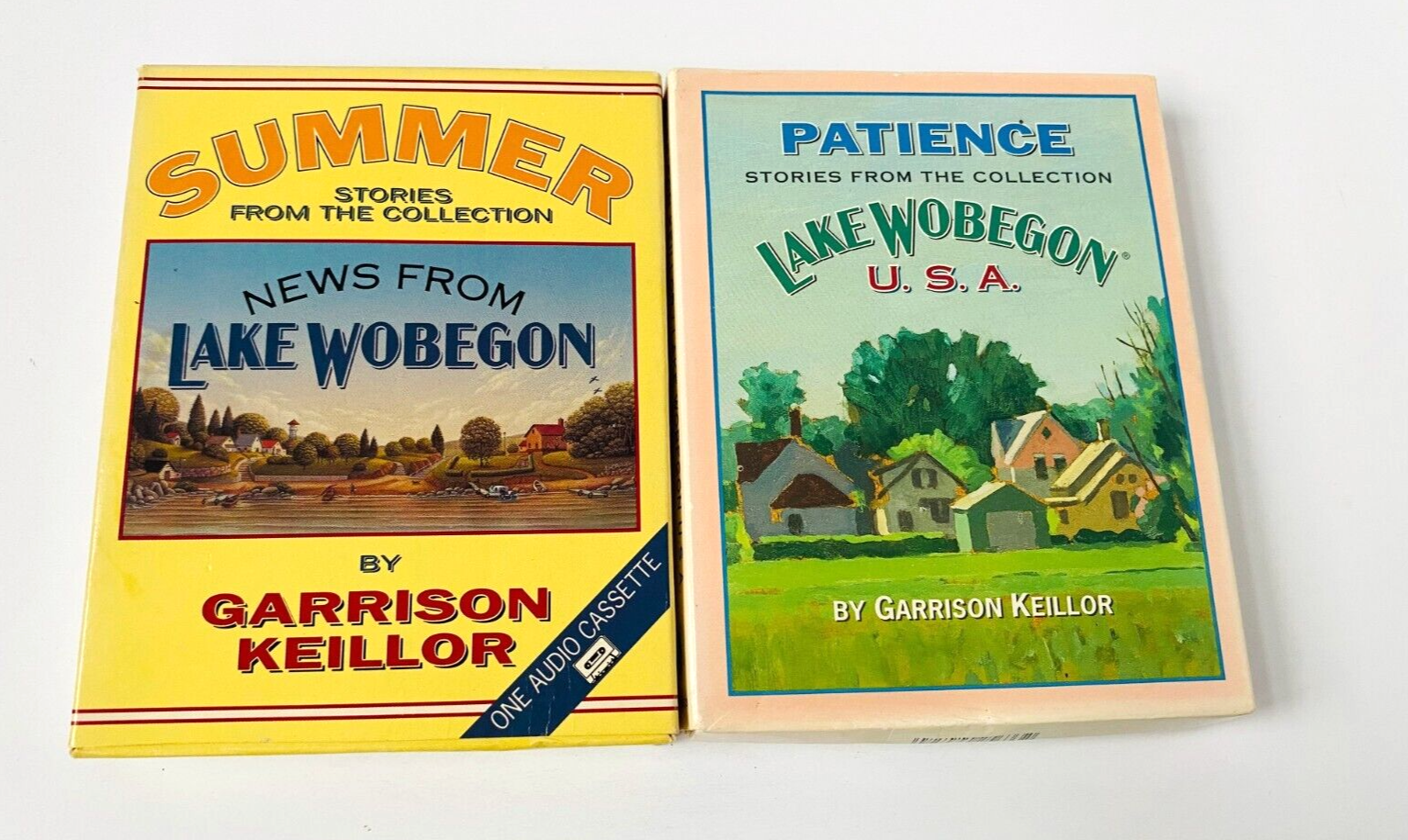 News From Lake Wobegon - Summer & Patience - Garrison Keillor  2 Audio Cassettes