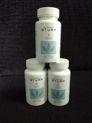 THREE bottles of Dr. Barbara Sturm Anti-Pollution Food  Ashwagandha exp 10/2026