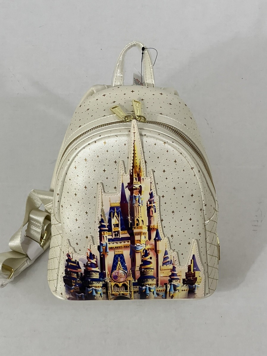 バッグ Loungefly Walt Disney World WDW 50th Anniversary Castle Mini