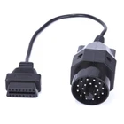 For BMW OBD2 OBDII 20 Pin to 16 Pin Diagnostic Tool Scanner Adapter Connector