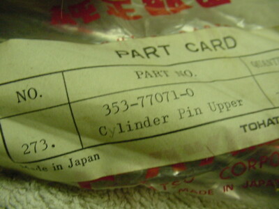 Nissan Tohatsu Cylinder Pin Set PN 353-77071-0 353770710 C126 | eBay
