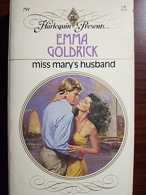 Miss Mary's Husband by Emma Goldrick Harlequin Presents 1985 Good