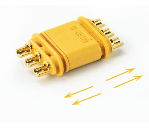 8 Paar 16 Stück MR30 2.0mm 3Pin Stecker Buchse Multirotor Motor ESC Goldstecker - Bild 5 von 12