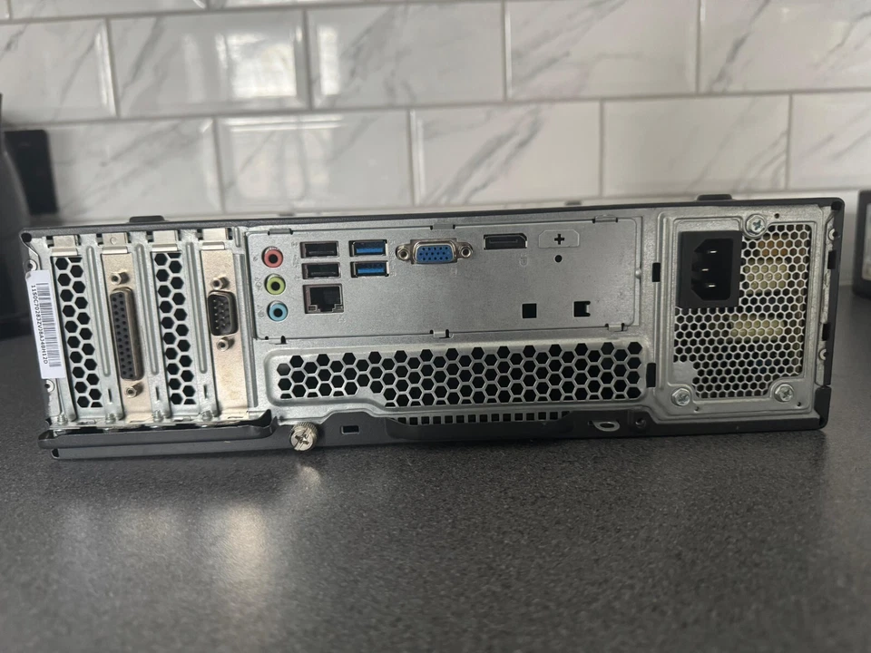 Lenovo ThinkCentre E73 Core i3-4150 3.50GHz 8GB RAM 120GB SSD Win10Pro - Good - Image 2 of 4