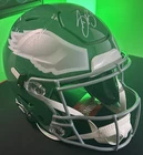 SAQUON BARKLEY Signed Eagles F/S Kelly Green SPEEDFLEX Helmet BECKETT Cert 🔥