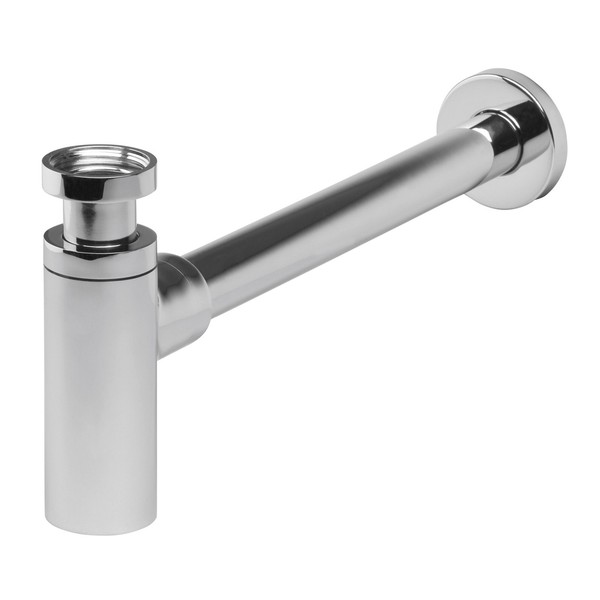 Flaschensiphon Waschbecken Siphon Waschtisch Abfluss Geruchsverschluss Massiv-image